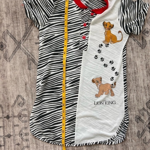 VINTAGE 90s Disney The Lion King Pajama Size 3T  USA Simba & Nala Original - Picture 9 of 9